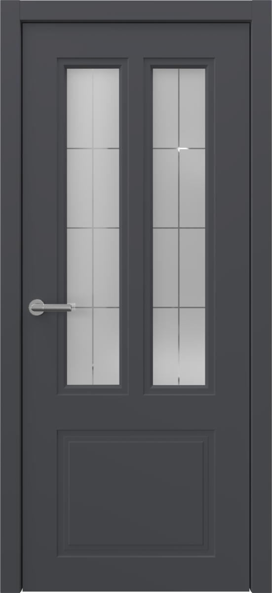 Nevada 8, Nevada, Экошпон, Софт графит, Сатинат белое