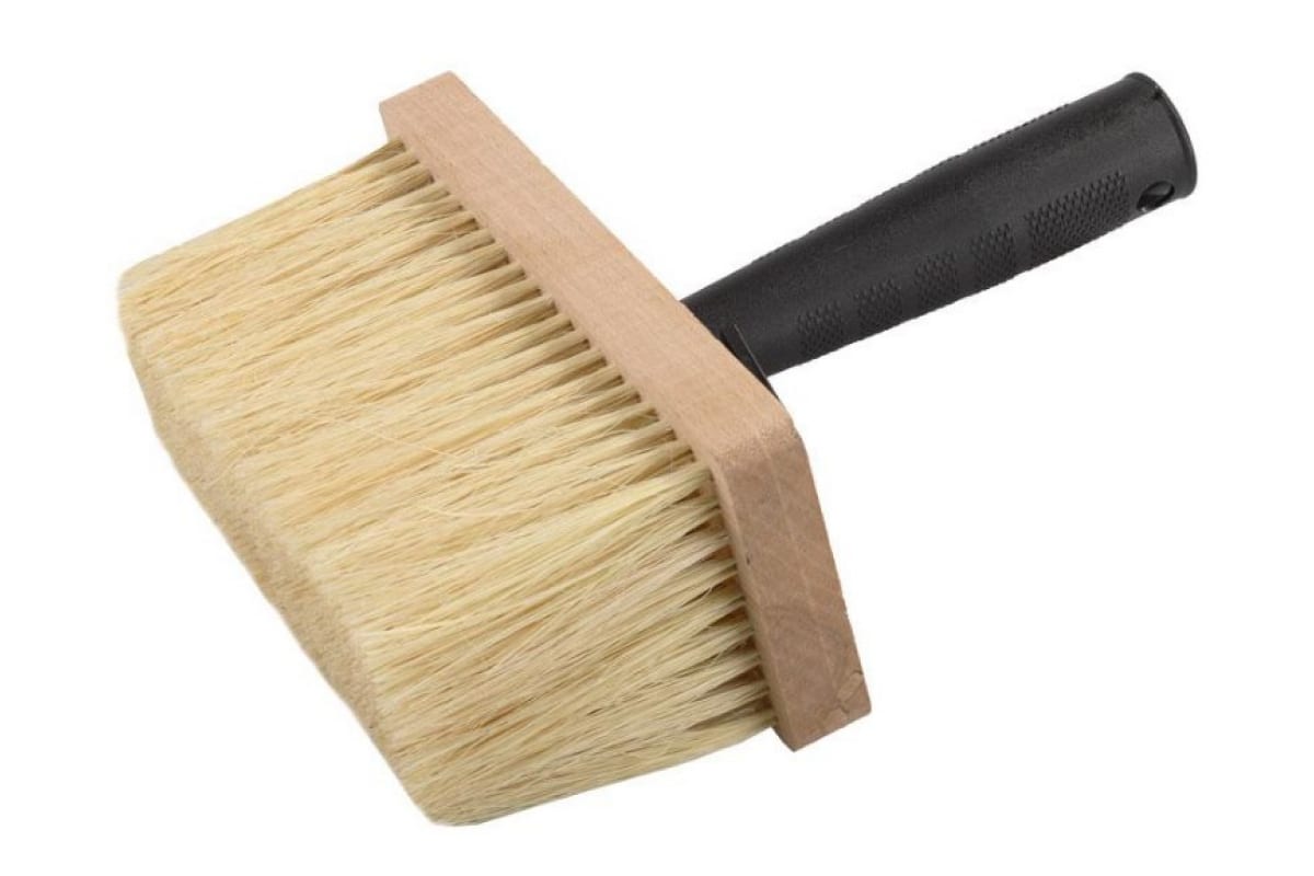 Кисть-макловица прямоугольная, с натуральной щетиной Зубр Мастер (70х170мм) 4-01853-17