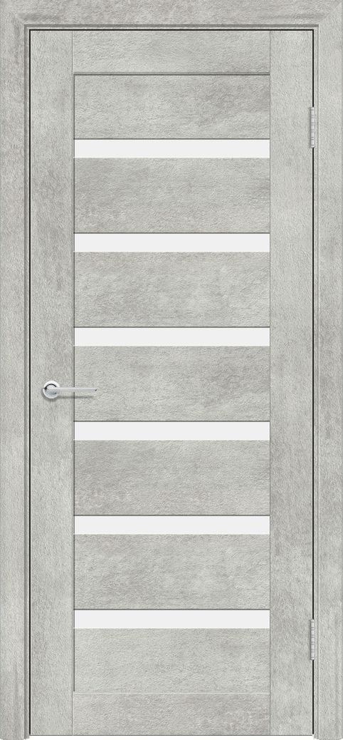 Т61, Серый бетон, Белое матовое