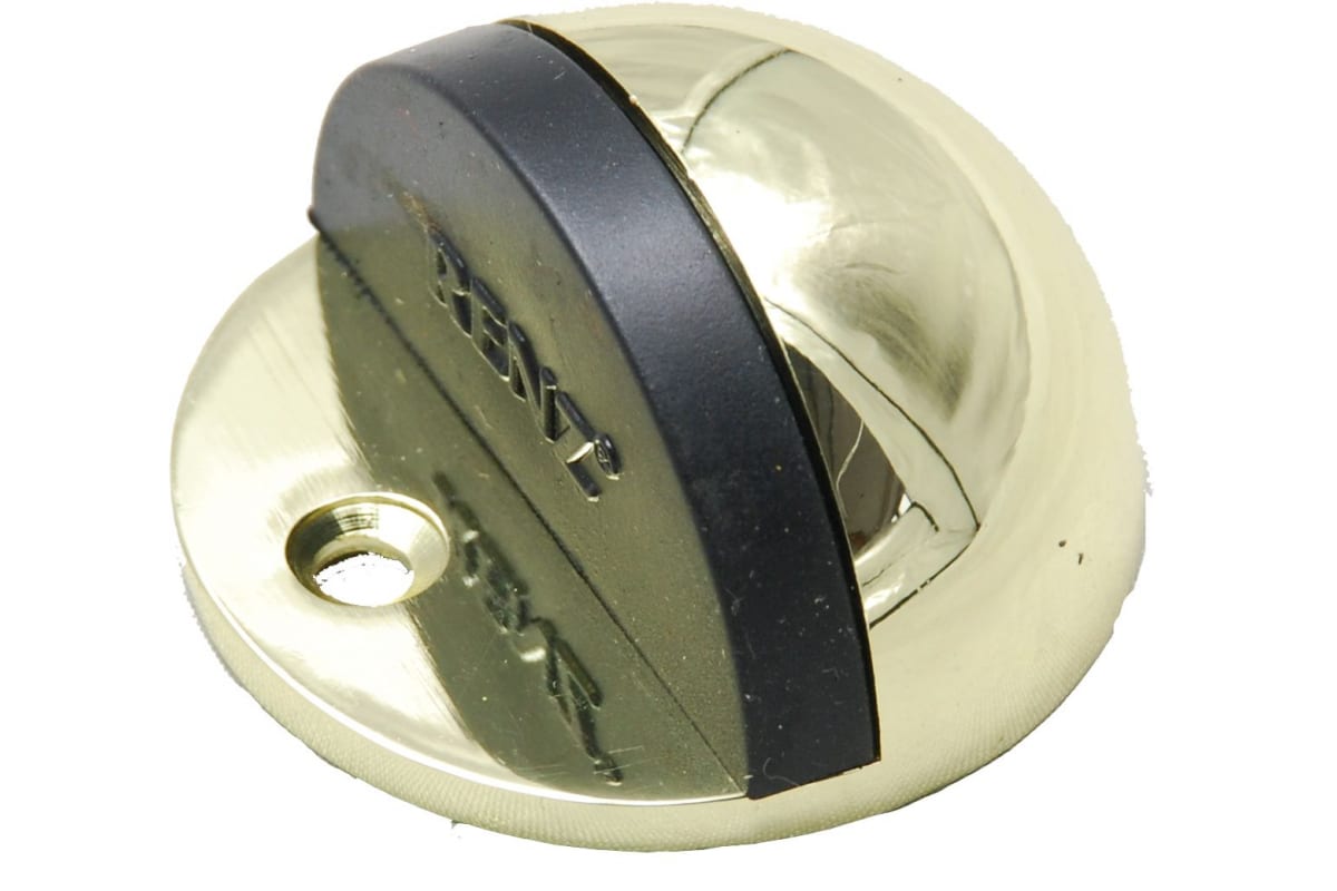 Упор дверной RENZ INDS 44 PB латунь блестящая