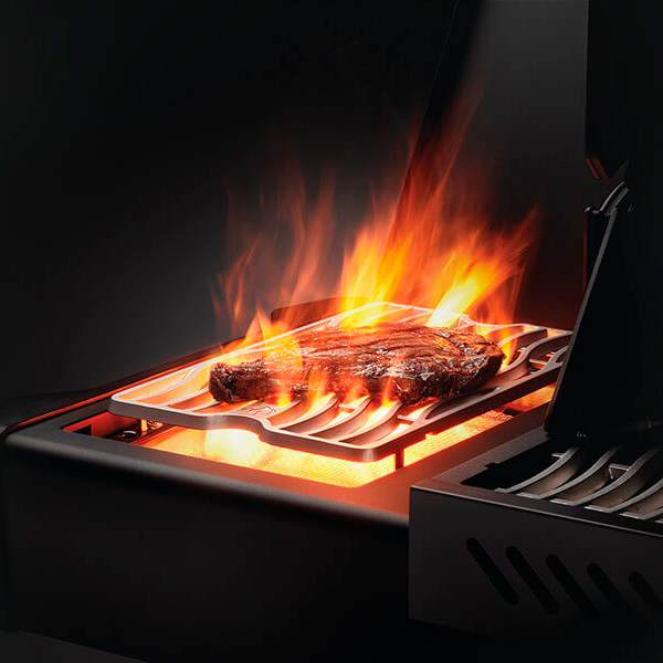 Гриль газовый Napoleon Prestige-500 ФАНТОМ, черный