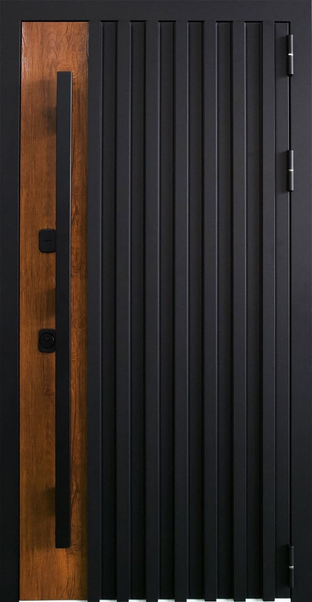 Входная дверь Дуо Букле опал/дерево