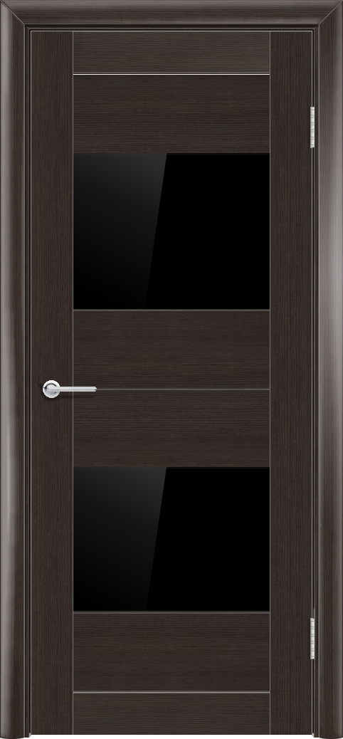 Т33, Орех темный рифленый, Лакобель черный