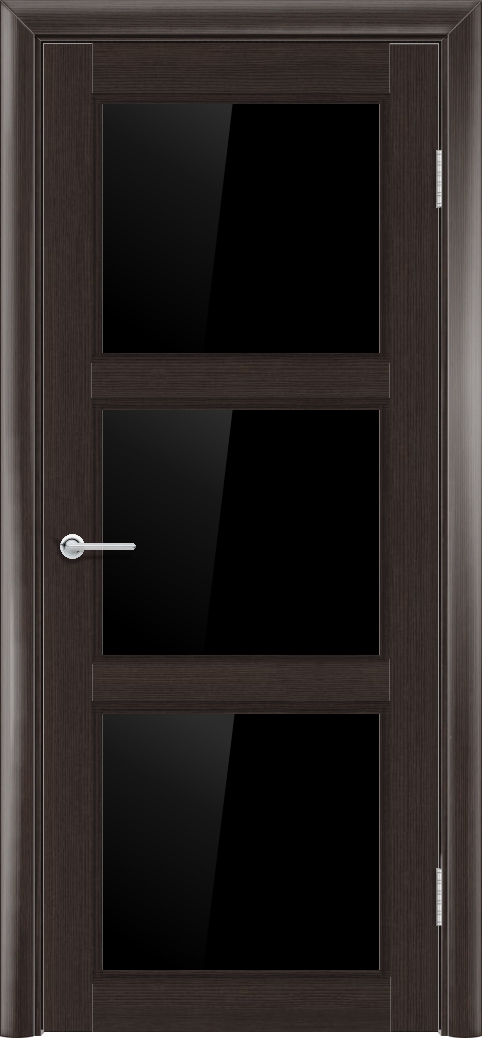 Т44, Орех темный рифленый, Лакобель черный