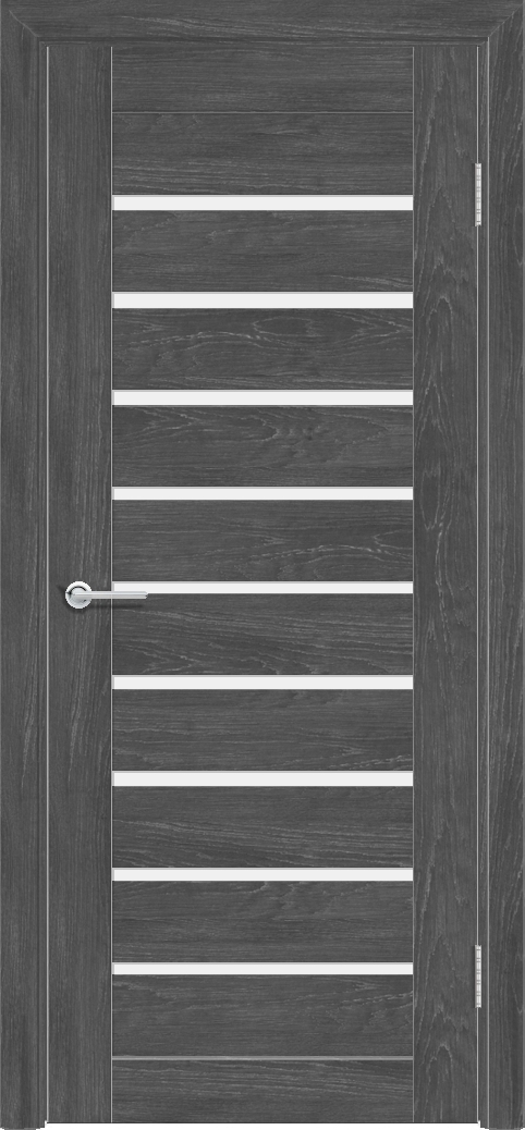 Т8, Дуб графит, Белое матовое