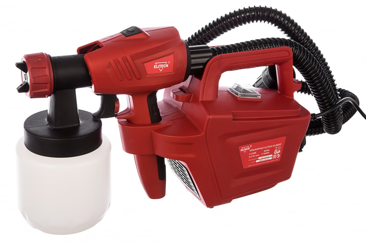 Краскопульт сетевой Elitech КЭ 800П 189847