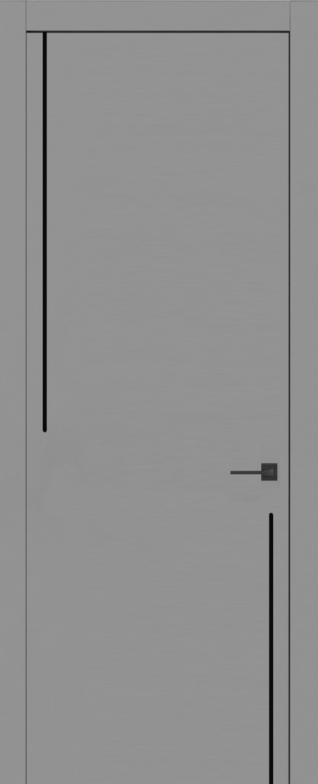 Лайн 4 вставка черная, Софт серый Эксклюзив