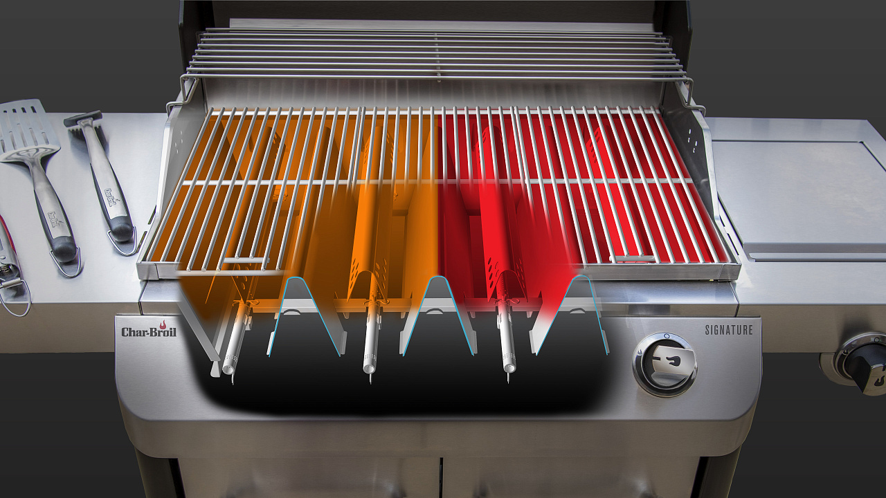 Гриль газовый Char-Broil Professional Signature Series 4S