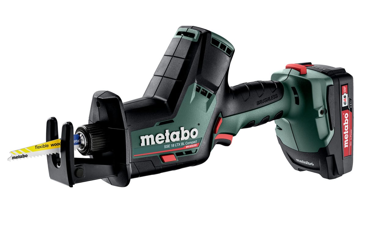 Пила сабельная аккумуляторная Metabo SSE 18 LTX BL Compact 602366500