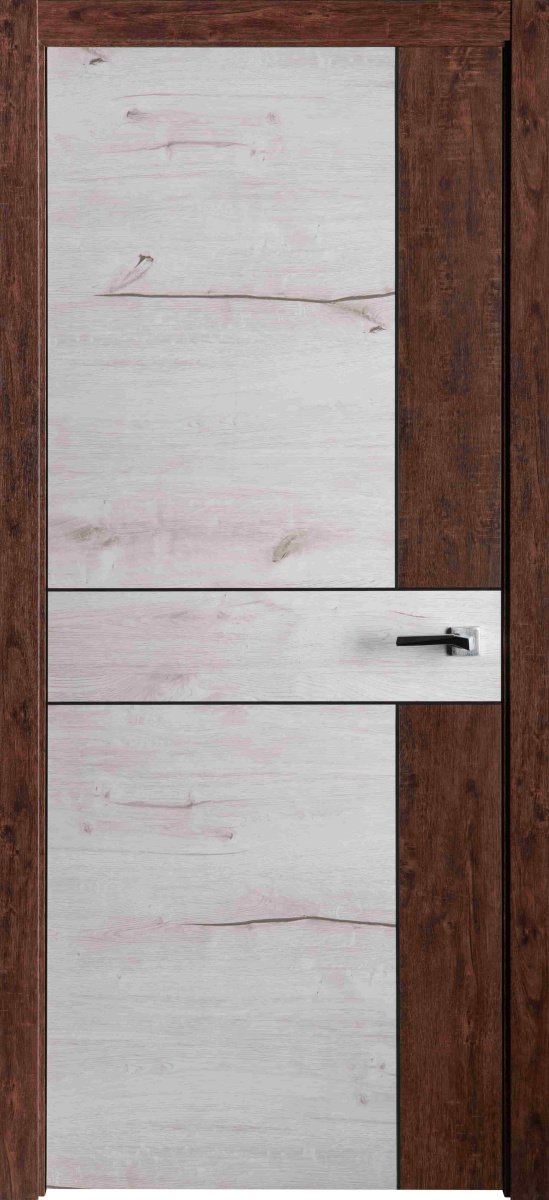 Неаполь N14, ST, Канадский дуб арктик/Меджик бордо