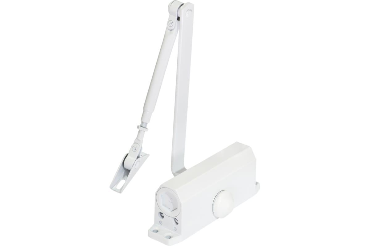 Дверной доводчик Vettore C-80 W белый 20436