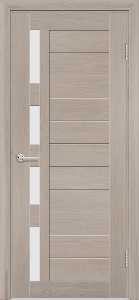 P25, Дуб бруно, Белый матовый