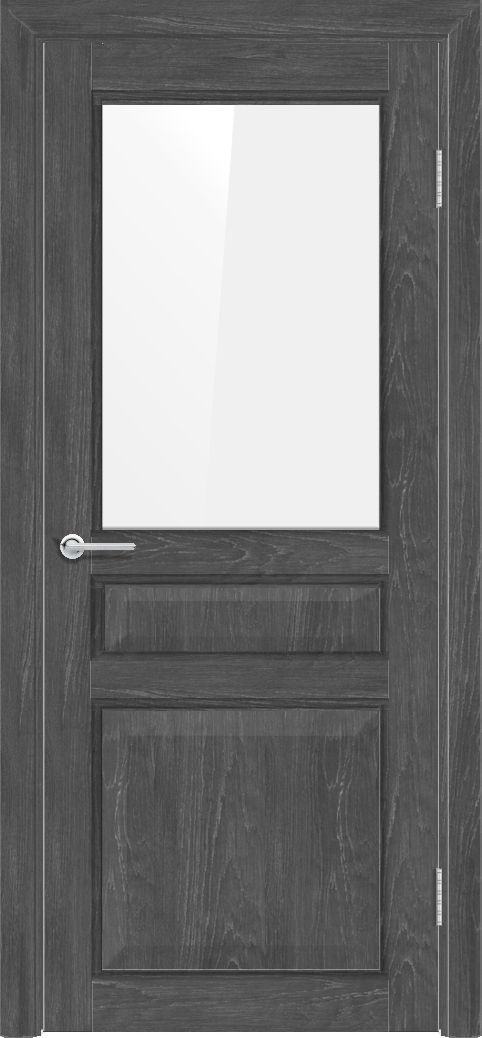 Т43, Дуб графит, Лакобель белый