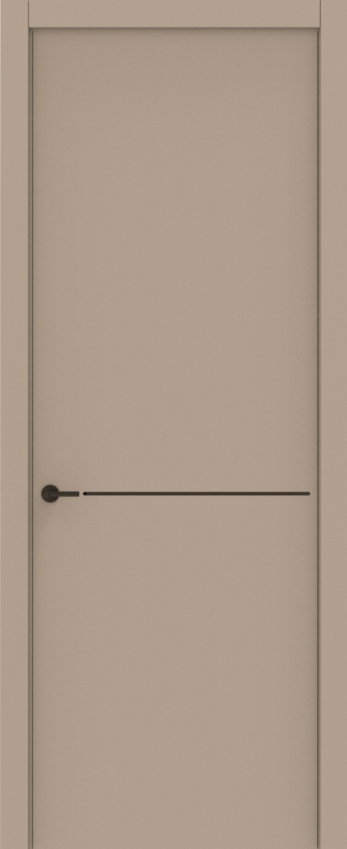 Молдинг 1 вставка черная, Софт капучино Эксклюзив