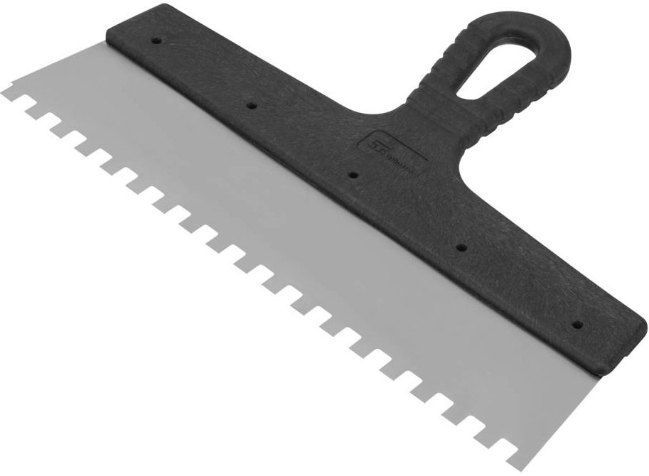 Шпатель зубчатый Сибртех, 8х8мм (300мм) 85476