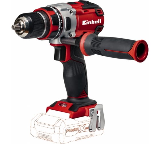 Дрель-шуруповерт безударная аккумуляторная Einhell PXC TE-CD 18 Li Brushless,18В 4513850SET