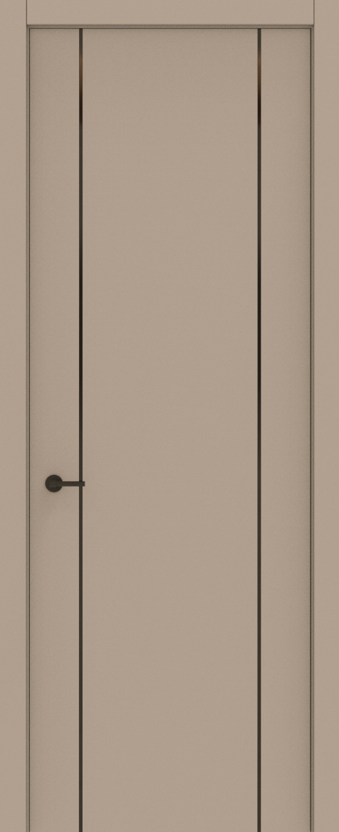 Лайн 4 вставка черная, Софт капучино Эксклюзив