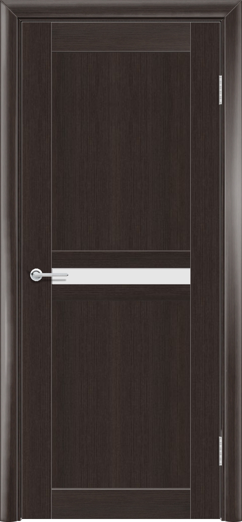 Т9, Орех темный рифленый, Белое матовое