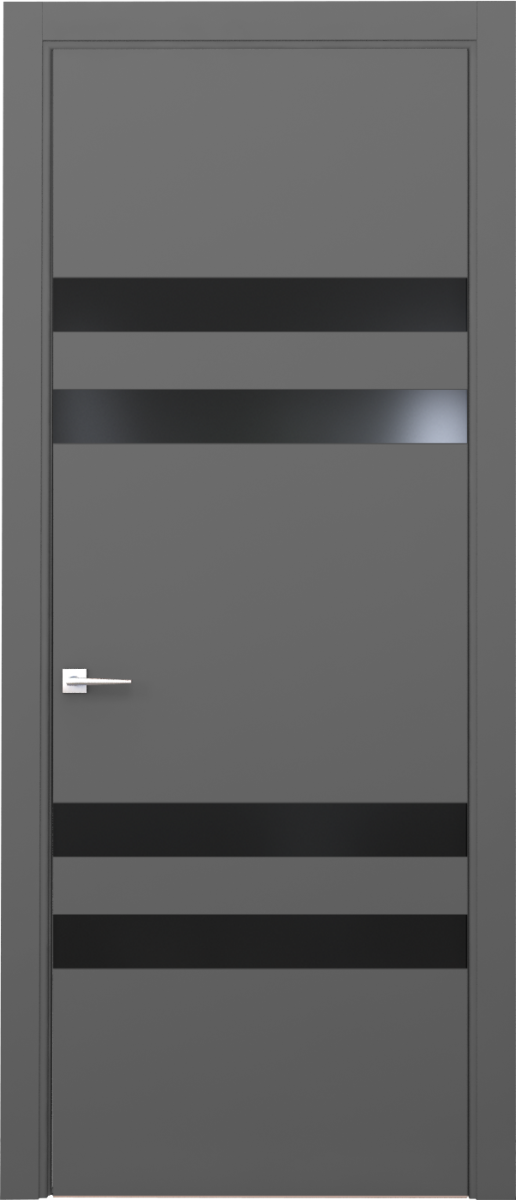 Ultra 4, Ultra, Экошпон, Софт серый, Лакобель черный