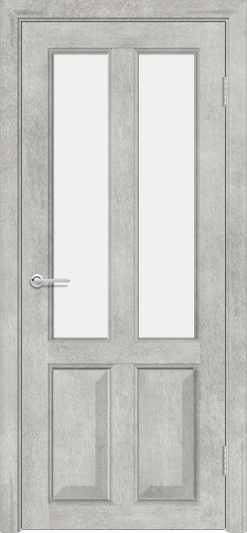 Т55, Серый бетон, Белое матовое