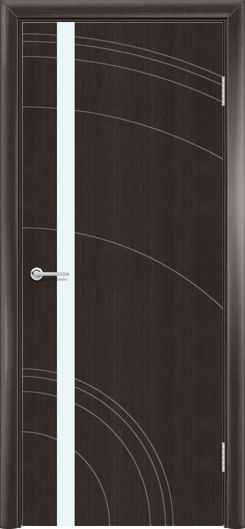 M50, Темный орех рифленый, Лакобель белый