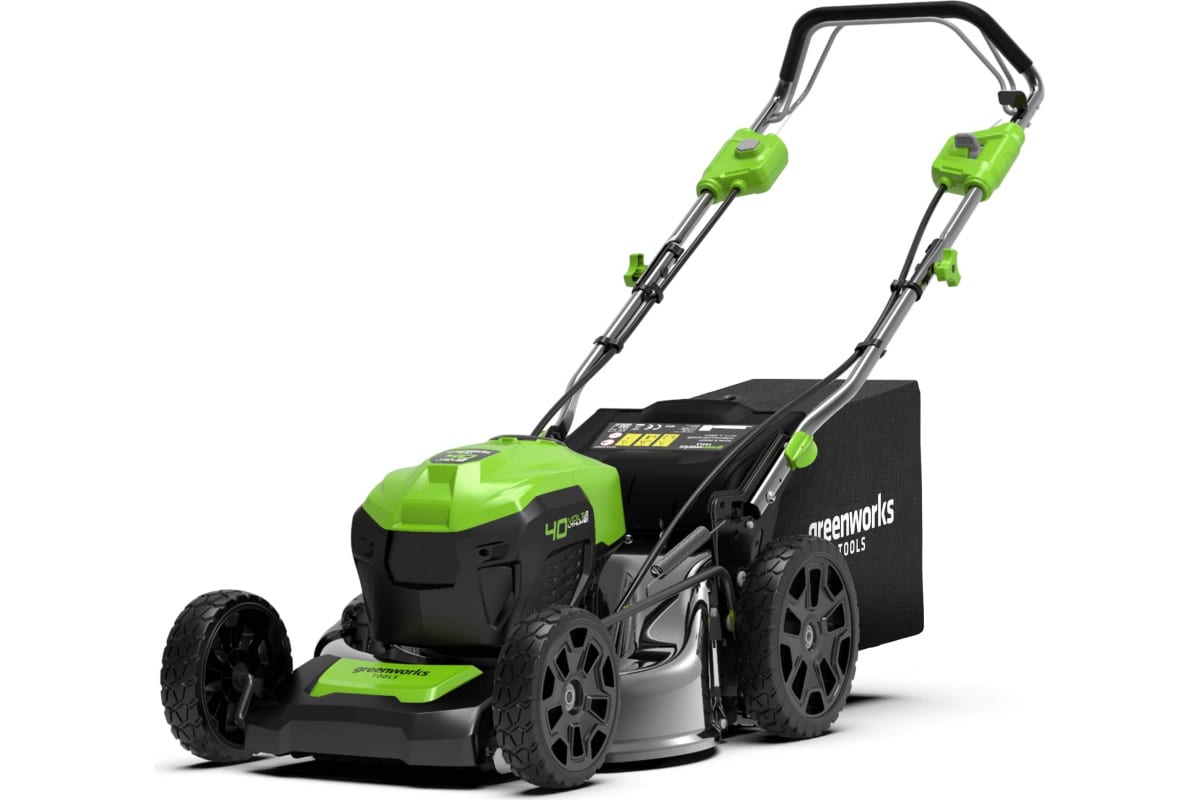 Газонокосилка аккумуляторная Greenworks GD40LM46SP 2506807UB