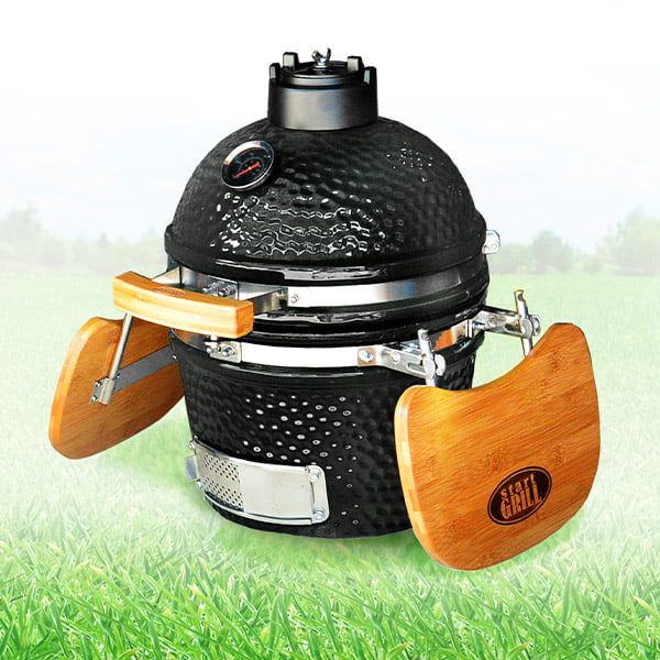 Гриль керамический Start Grill-12 (31 см), черный