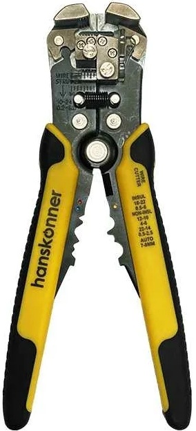 Щипцы-стриппер + кримпер кусачки Hanskonner (210мм) HK1020-01-W210