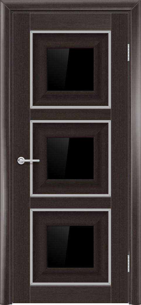 Т47, Орех темный рифленый, Лакобель черный