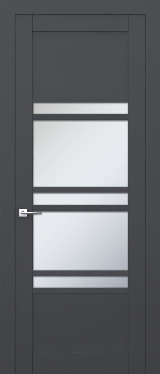 V 17, Vista, Экошпон, Софт графит, Белое матовое