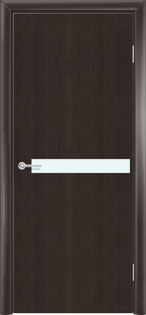 M2, Темный орех рифленый, Лакобель белый