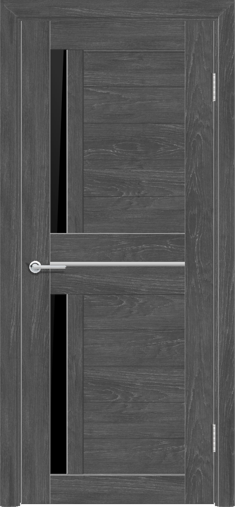 Т4, Дуб графит, Лакобель черный