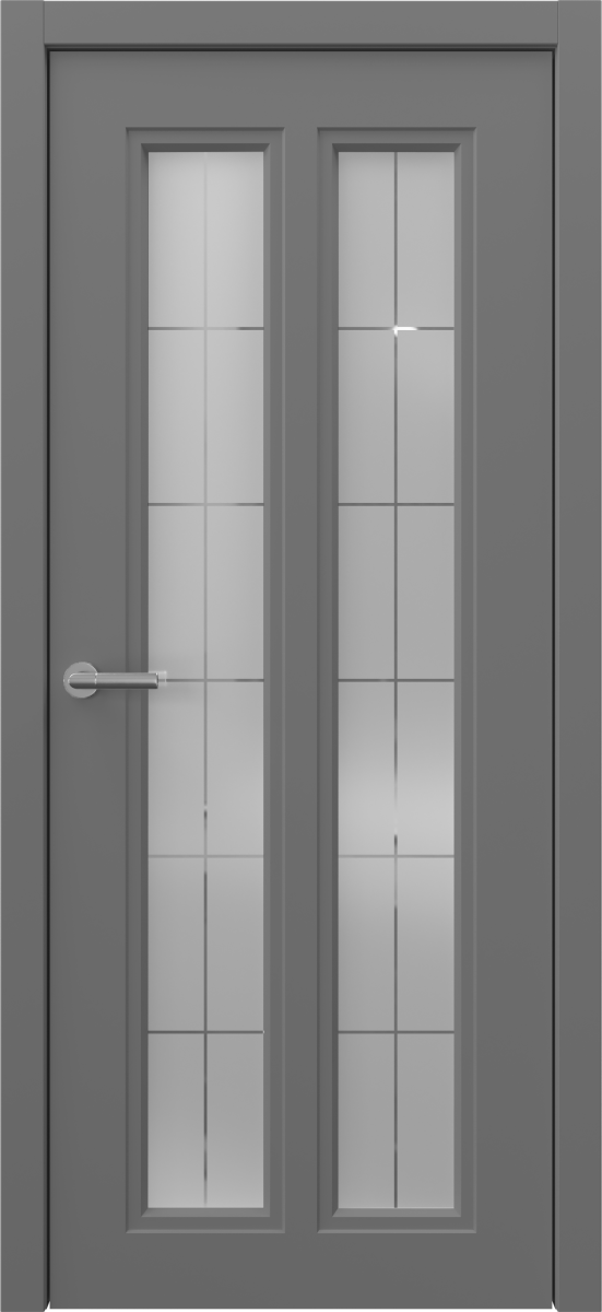 Nevada 7, Nevada, Экошпон, Софт серый, Сатинат белое