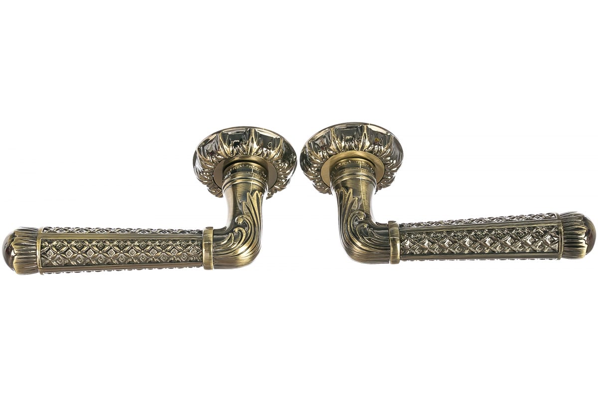 Ручка дверная Renz Альбино DH 63-10 AB