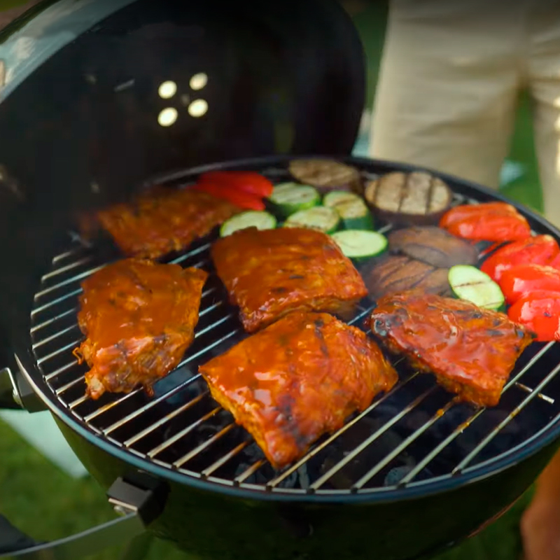 Гриль угольный Napoleon NK18K-LEG, 47 см черный