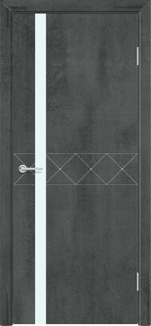 M66, Бетон темный, Лакобель белый