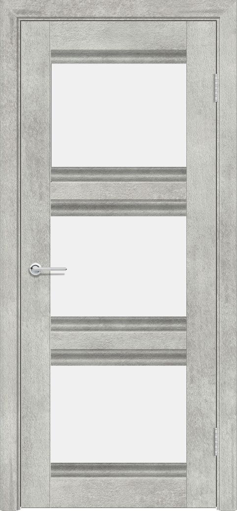 Т50, Серый бетон, Белое матовое