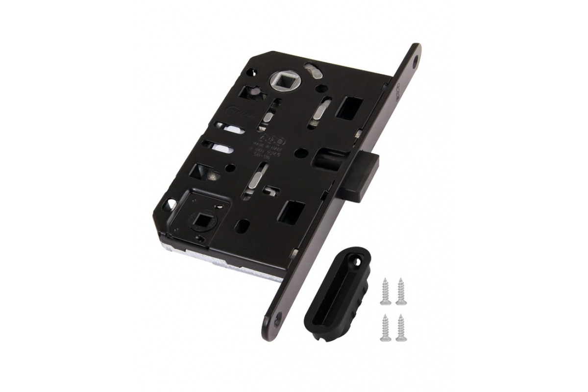 Замок AGB B06102.50.93.567 B04102,B05102 WC черный с от. пл. B02402.05.93 MEDIANA POLARIS 36553