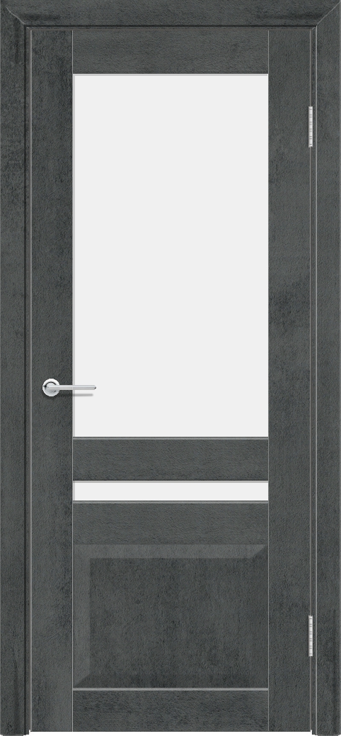 Т15, Темный бетон, Белое матовое