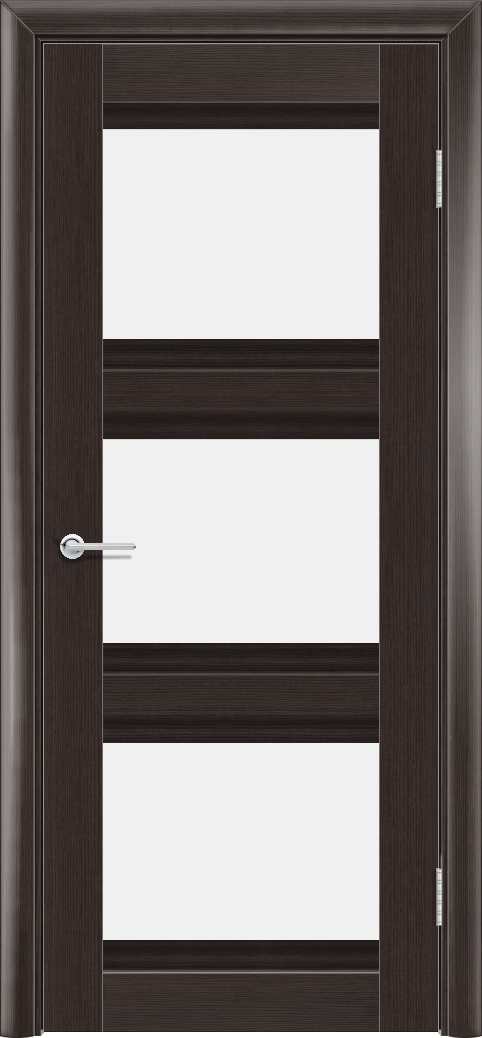 Т50, Орех темный рифленый, Белое матовое