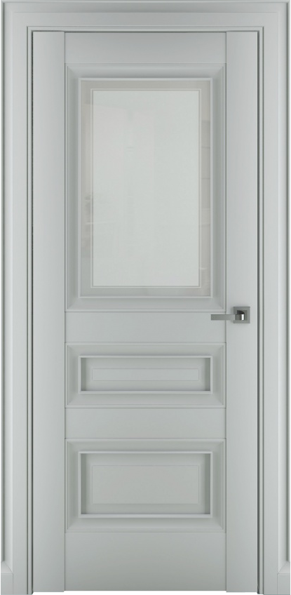 Ампир В2, Classic Baguette, Экошпон, Матовый серый, Сатинат