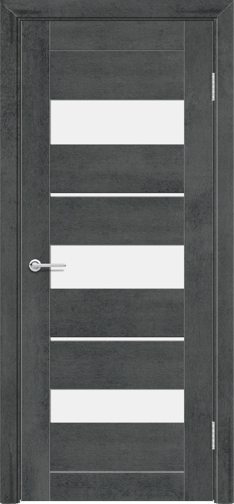 Т64, Темный бетон, Белое матовое