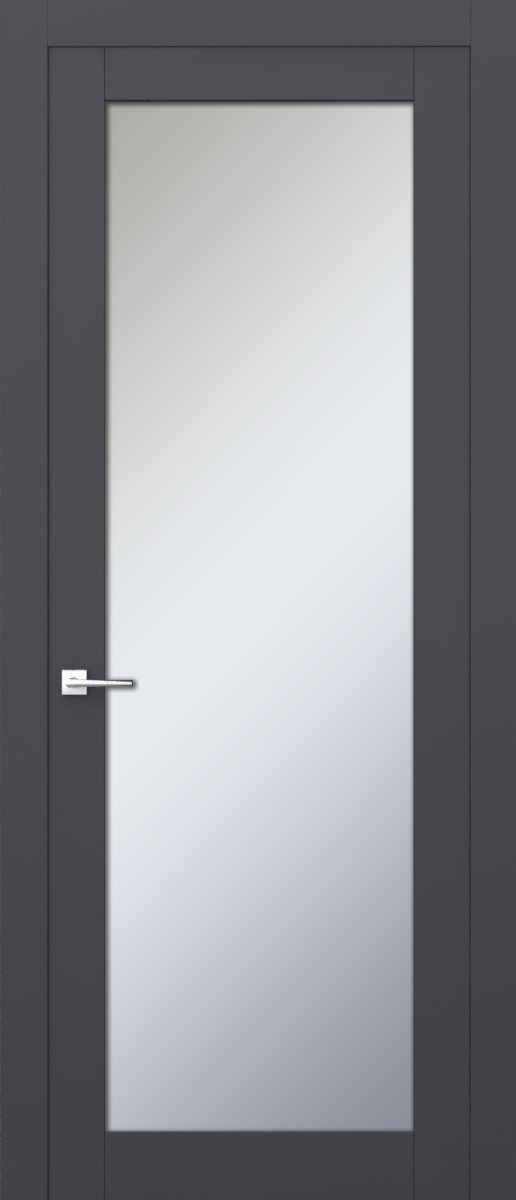 V 2, Vista, Экошпон, Софт графит, Белое матовое