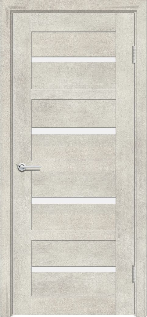 Т17, Светлый бетон, Белое матовое