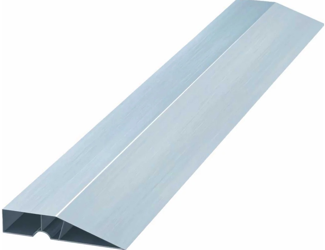 Правило алюминий, трапеция с 2-мя ребрами жесткости Сибртеx (2м) 89603