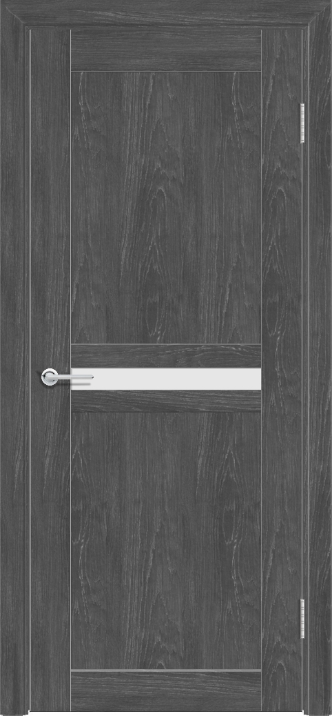 Т9, Дуб графит, Белое матовое