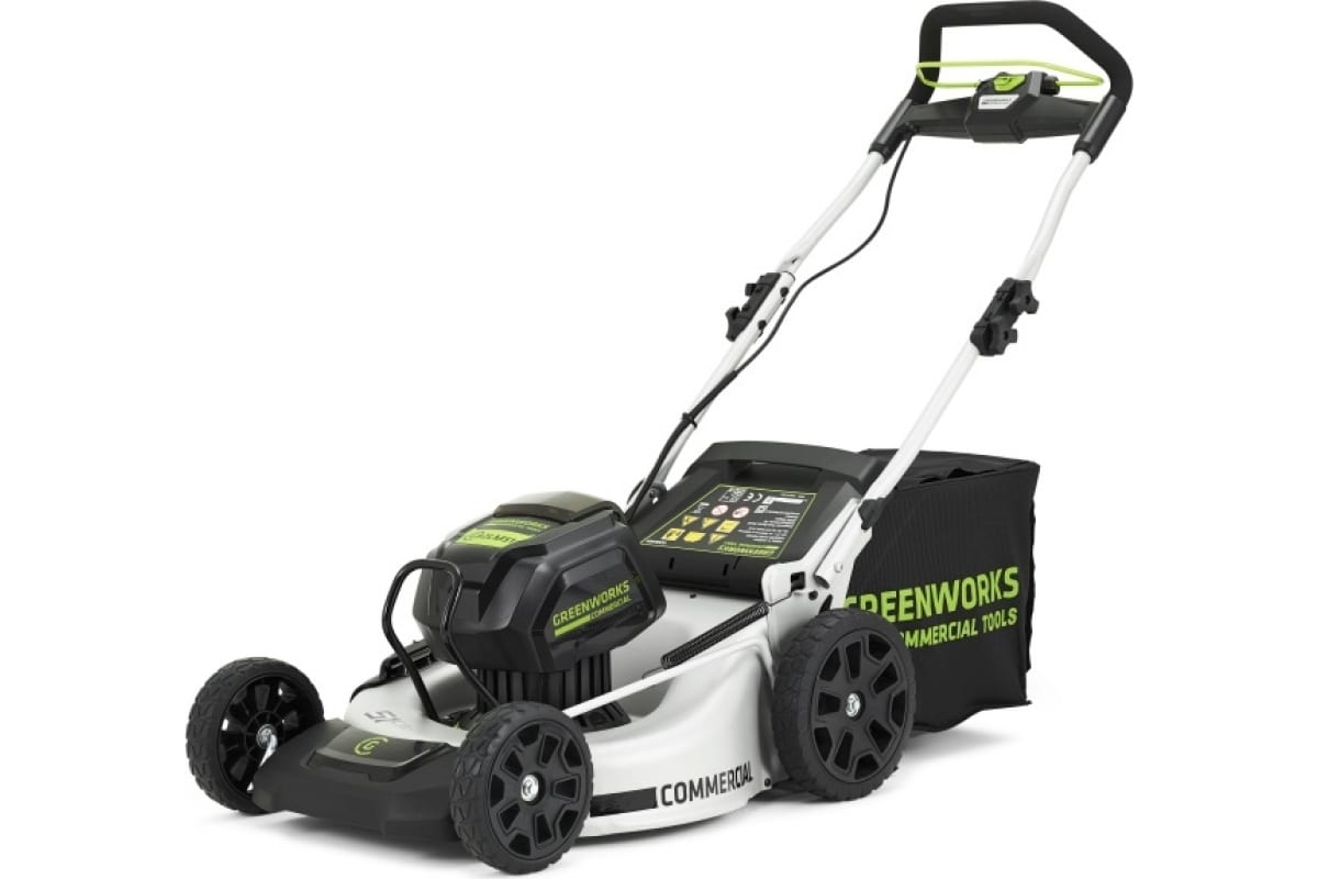 Газонокосилка аккумуляторная Greenworks GC82LM51K5 2502007UB