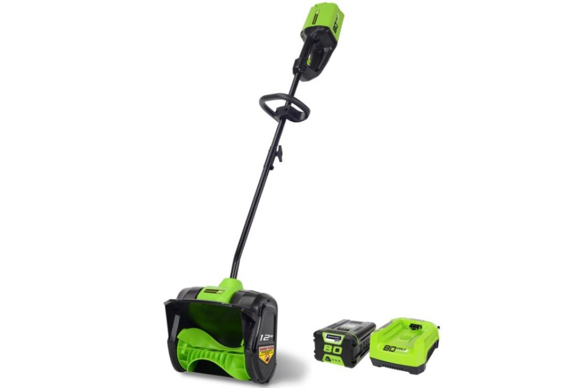 Снегоуборщик аккумуляторный Greenworks G80SS30K2 2600707UA