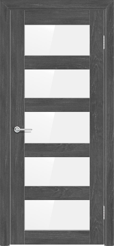 Т19, Дуб графит, Лакобель белый