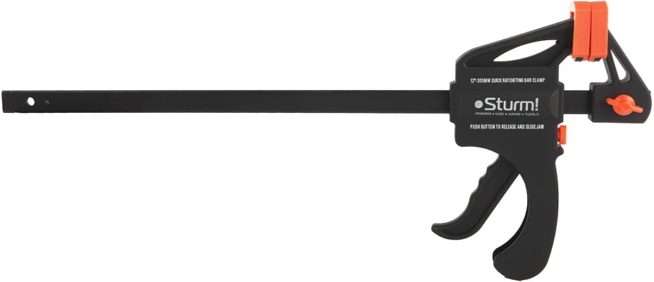 Струбцина F-образная, винтовая Sturm (300мм) 1078-04-30